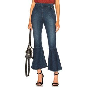 Frame Delavan Flounce Hem Jeans Size 27